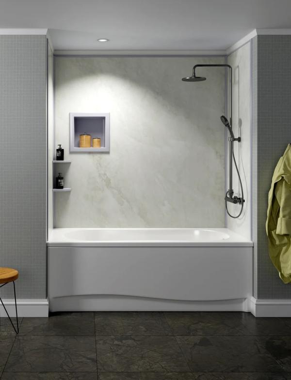 Poly Surface Tub and Shower Stone